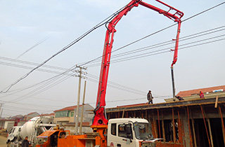 Truck-mounted Concrete Boom Pump