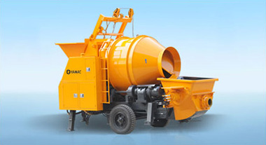 HBT15 concrete mixer with pump