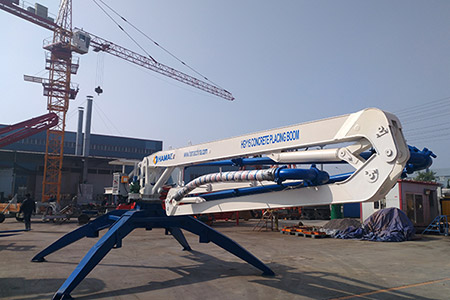 Mobile Hydraulic Concrete Placing Boom