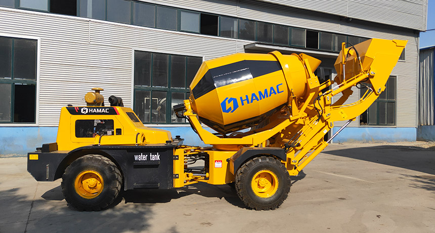 HMC150 Self-loading Concrete Mixer