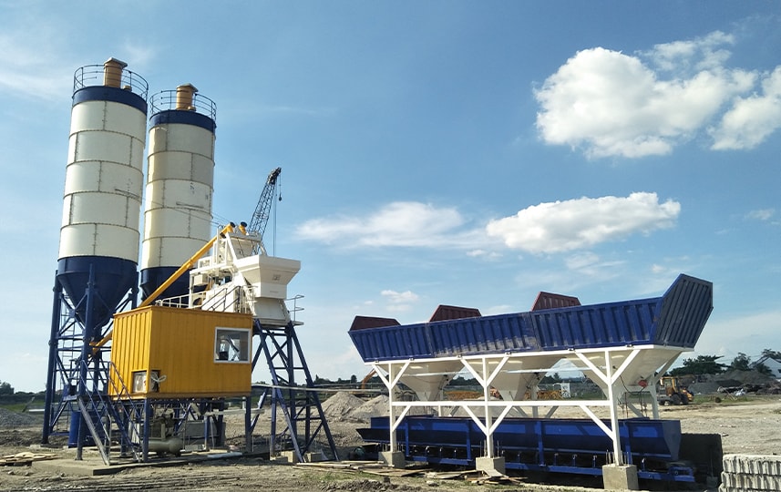 Skip hoist type Concrete Batching Plant