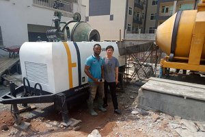 DHBT40 Concrete Pump in Cameroon